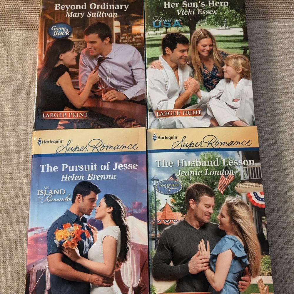 Harlequin Super Romance Larger Print Book Set (New)